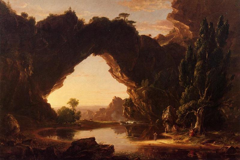 Thomas Cole An Evening Arcady oil painting picture